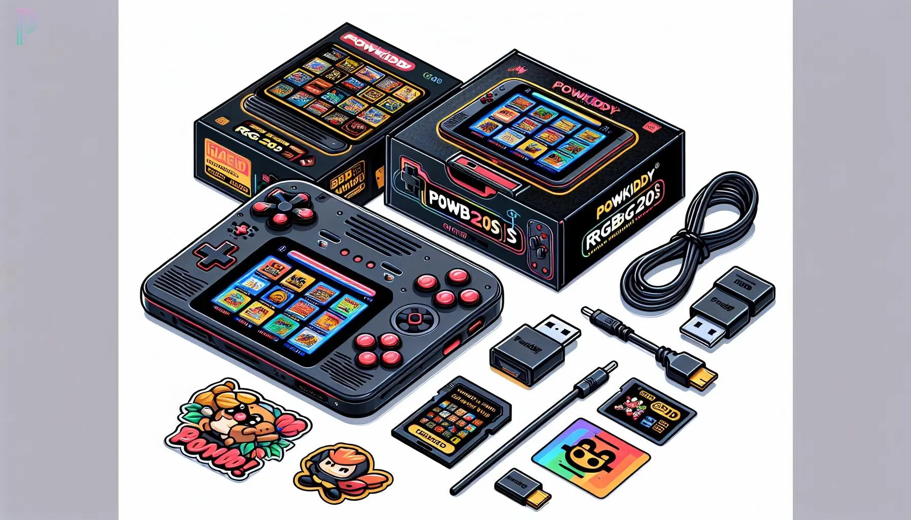 Unboxing-and-Review-of-the-Powkiddy-RGB20S-A-Retro-Gaming-Delight Pocketgameconsole