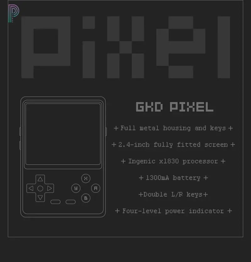 GKD PIXEL Metal Console keepretro