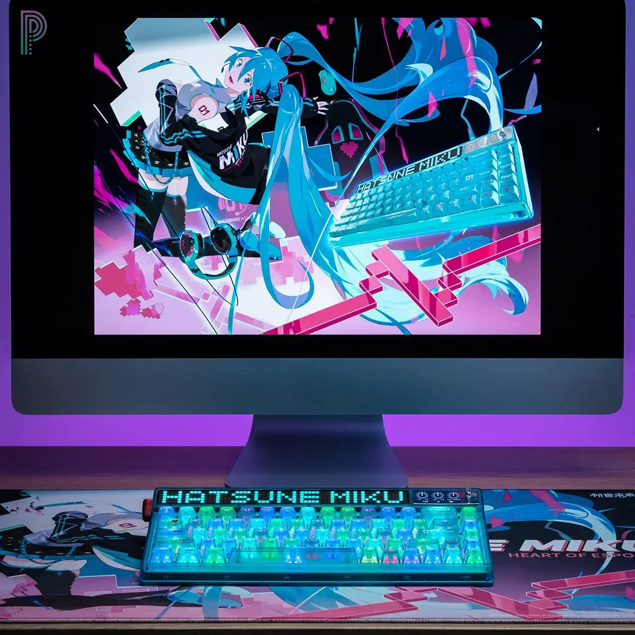 MOEYU Hatsune Miku Heart of Esports Series Mechanical Gaming Keyboard MOEYU