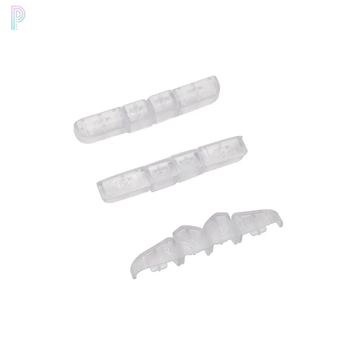 Shoulder Back Buttons for TRIMUI BRICK Game Console (3 Sets/Transparent) TRIMUI