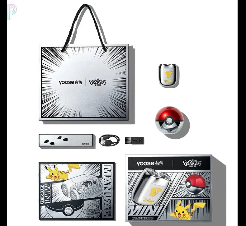 Yoose MINI Electric Shaver Pokémon Limited Edition Yoose